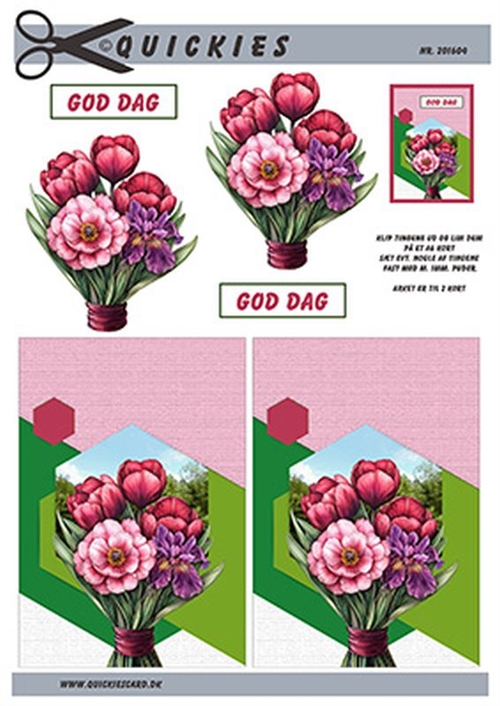 3D Blomsterbuket